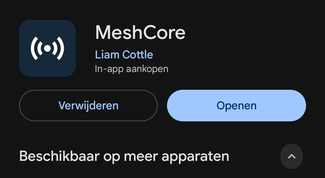 Meshcore app